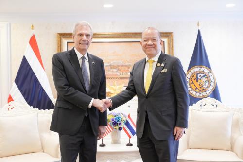 “พิชัย” ถก ”ทูตสหรัฐ“ ดันการต่ออายุโครงการ GSP ชวนลงทุน Data Center และ Cloud Service เพิ่มมูลค่าการค้า ชูไทยพร้อมเป็น Food Security Hub