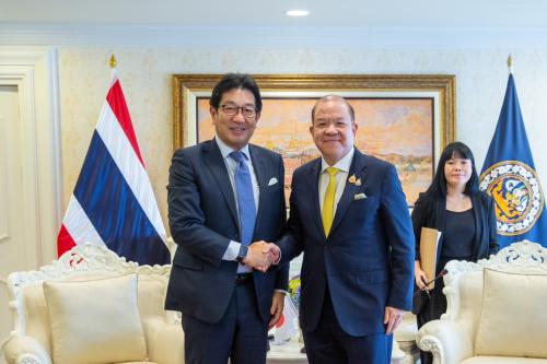 “พิชัย” หารือประธานหอการค้าและอุตสาหกรรมญี่ปุ่น ชวนนักธุรกิจญี่ปุ่นลงทุนอุตสาหกรรมไฮเทค PCB - Data Center เพิ่ม  ให้ญี่ปุ่นเป็นนักลงทุนอันดับ 1 ของไทยต่อเนื่อง