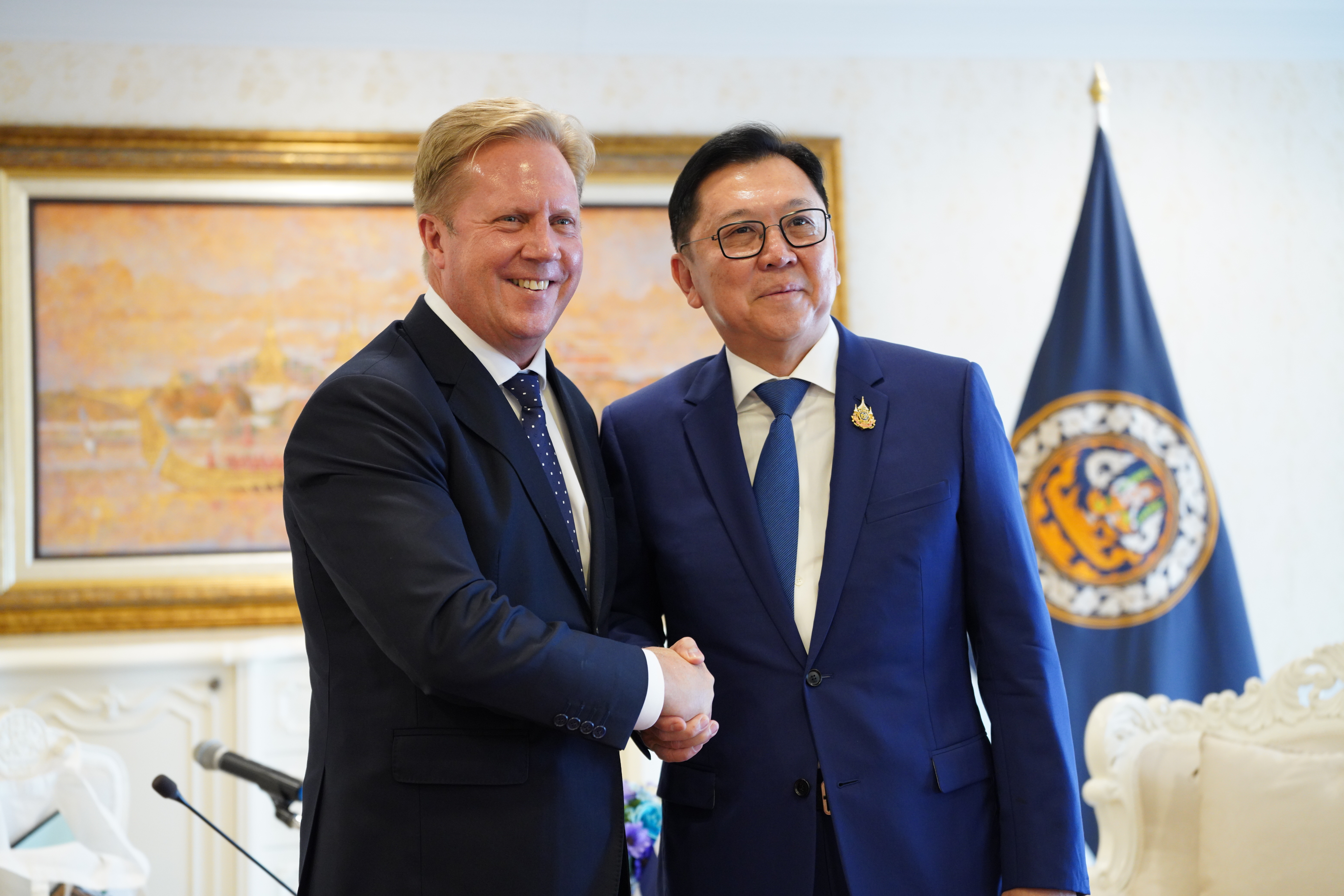 “จตุพร” หารือ รมต.การค้าและการลงทุนนิวซีแลนด์ กระชับสัมพันธ์และเดินหน้าขยายมูลค่าการค้า-ลงทุน ฉลองครบรอบ 20 ปี ความตกลงการค้าเสรีไทย-นิวซีแลนด์