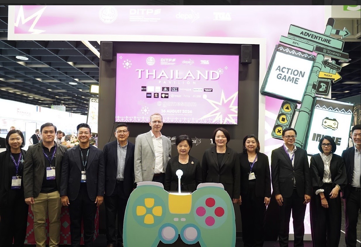 DITP นำทัพ 15 ผู้ประกอบการเกมไทย โชว์ศักยภาพในงาน gamescom 2026 สร้างมูลค่าเจรจาการค้ากว่า 270 ล้านบาท