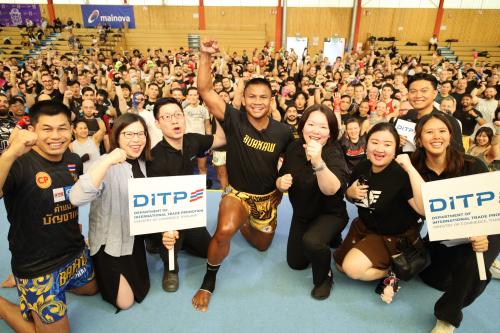 DITP ดึง "บัวขาว บัญชาเมฆ" โชว์มวยไทยในยุโรป ดึงคนร่วมงานนับหมื่น